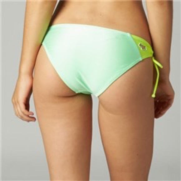 🔥FOX RACING WOMENS SKINZ KEYHOLE SIDE TIE BIKINI - Picture 3 of 7